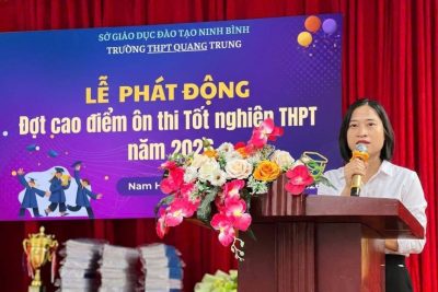 LỄ PHÁT ĐỘNG “ĐỢT CAO ĐIỂM ÔN THI TỐT NGHIỆP THPT NĂM 2026” – TRƯỜNG THPT QUANG TRUNG